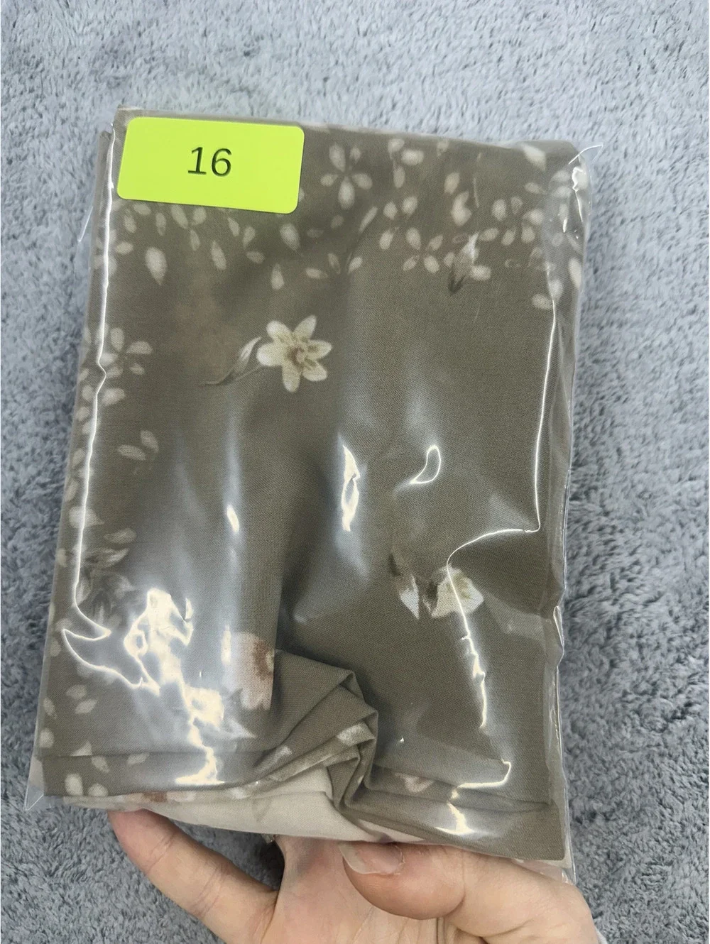 Vintage Bloom Voal Square Wrap